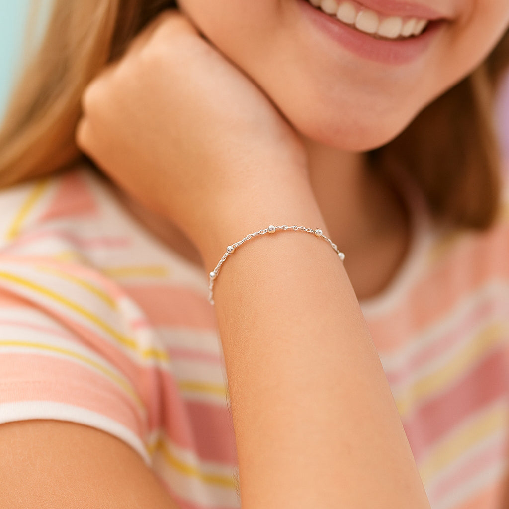 Pulsera Tradicional con Esferas 16 cm