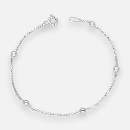 Pulsera Veneciana con Esferas 16 cm