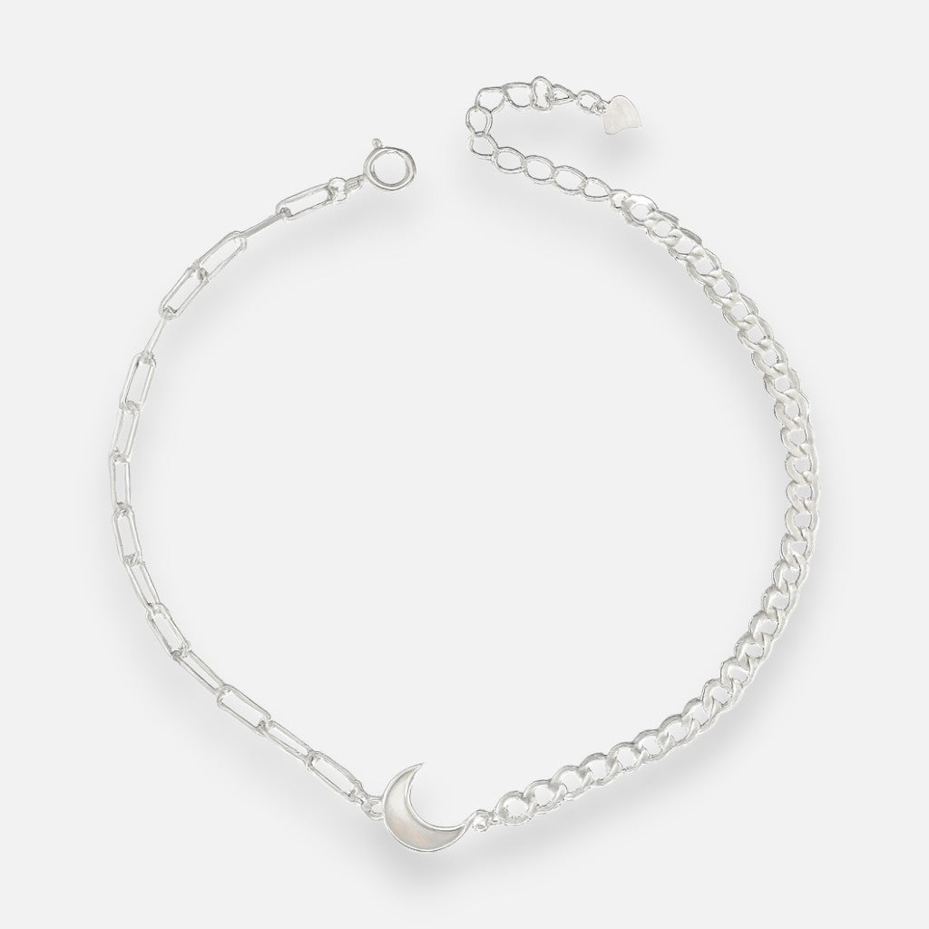 Pulsera Desigual Media Luna Ópalo Blanco