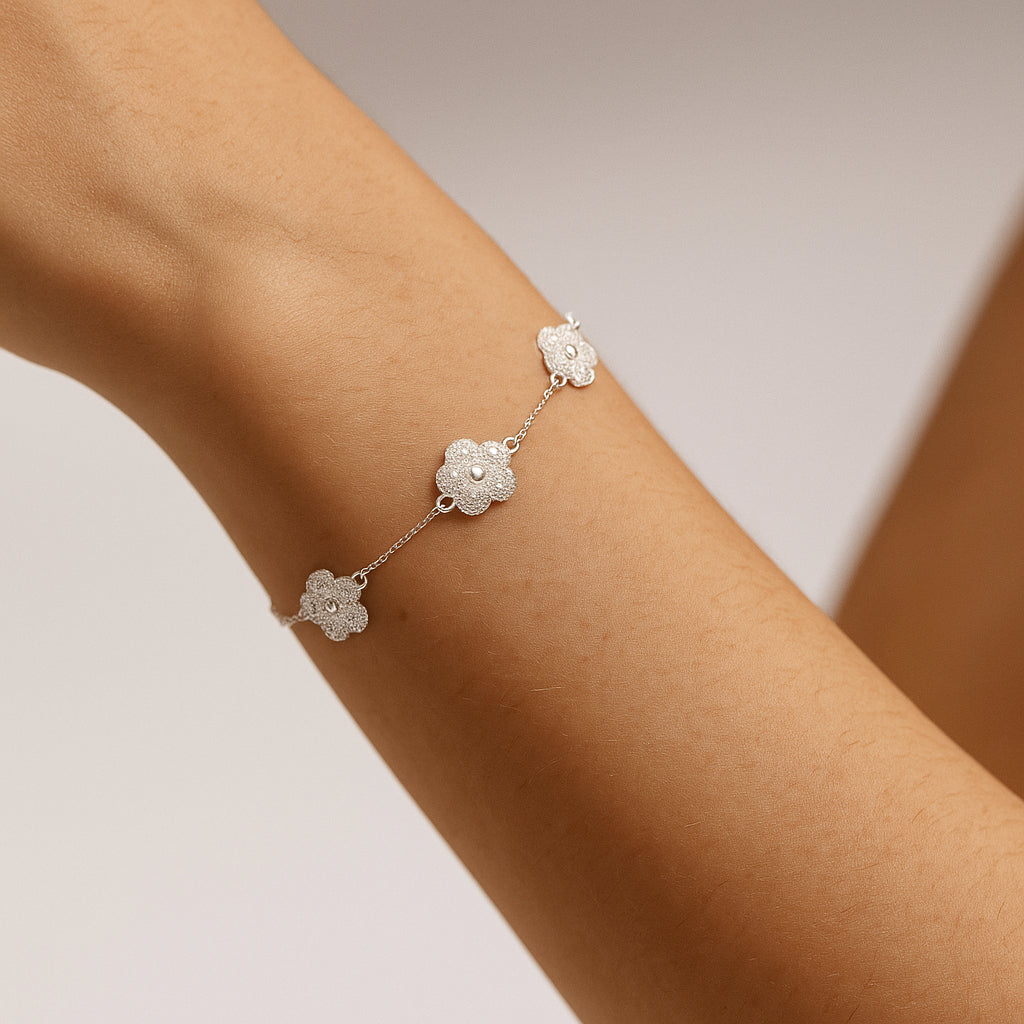 Pulsera Flores Circones