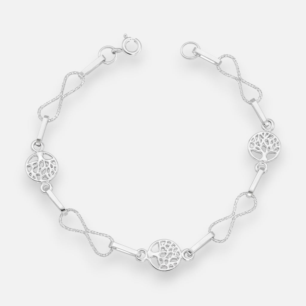Pulsera Árbol de la Vida Infinitos Entorchados
