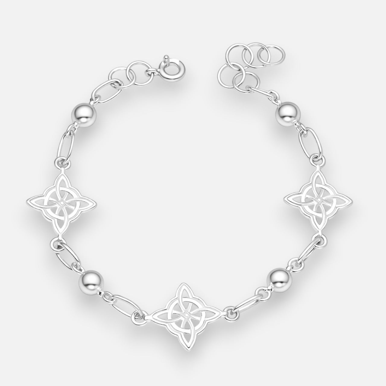 Pulsera Nudo de Brujas Esferas