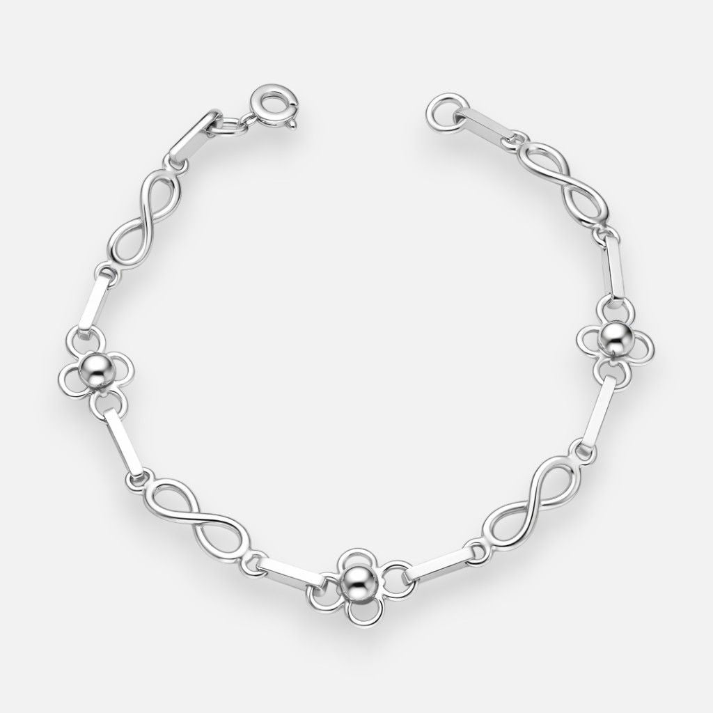 Pulsera Flores Infinitos