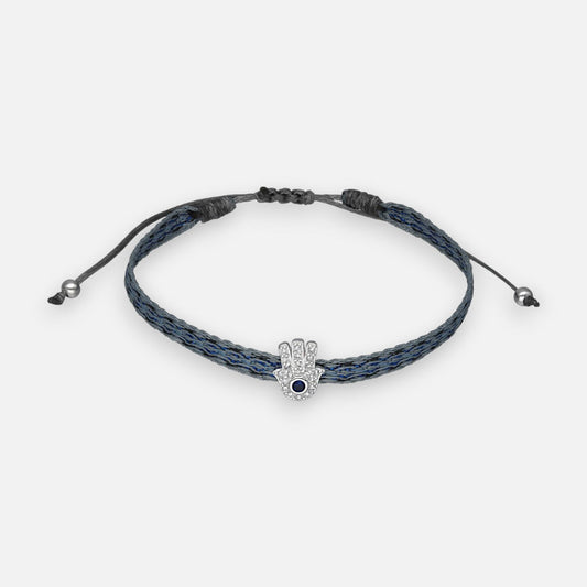 Pulsera Ajustable Cinta Mano de Fátima