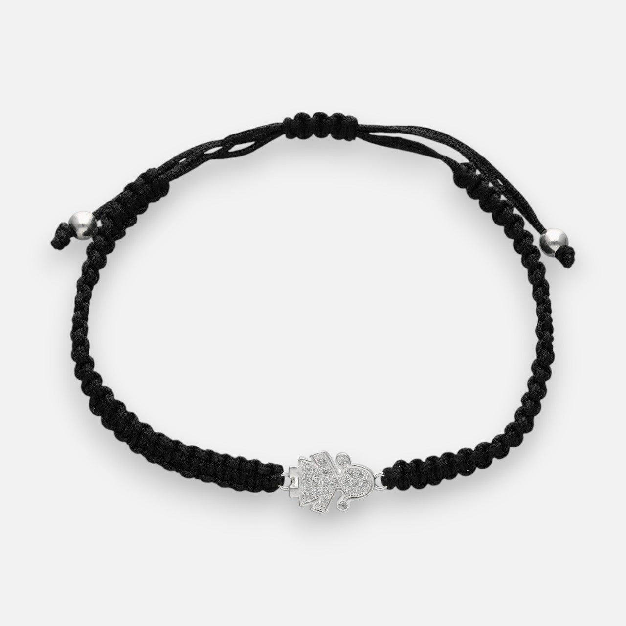 Pulsera Hilo Negro Ajustable Niña Circones