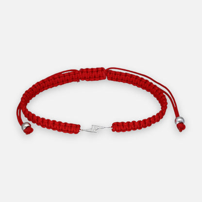 Pulsera Hilo Rojo Ajustable Rayo Circones