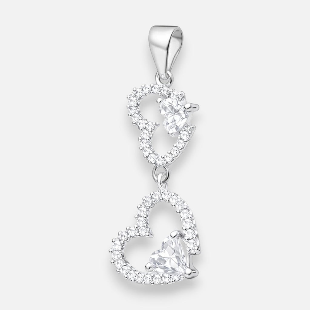 Colgante Corazones Circones