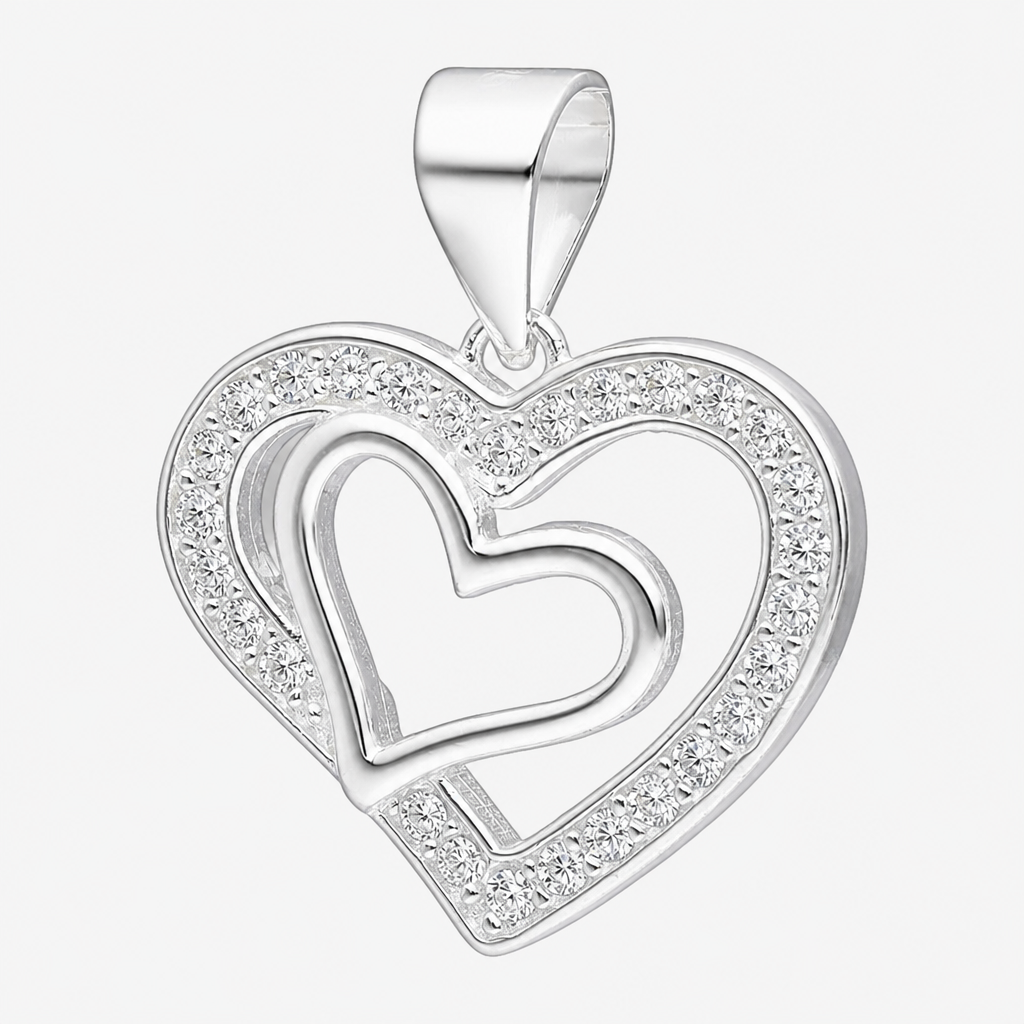 Colgante Corazones Circones