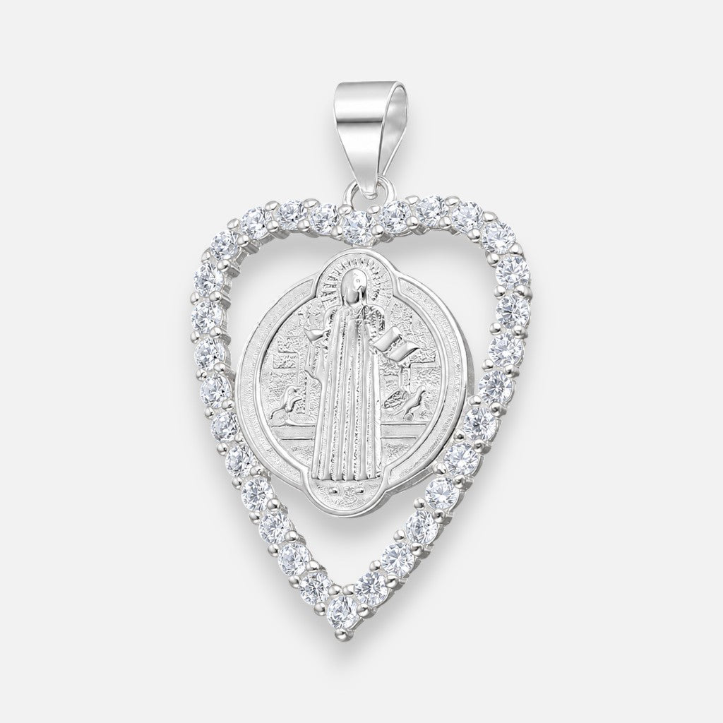 Colgante Corazón San Benito Circones