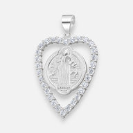 Colgante Corazón San Benito Circones