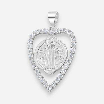 Colgante Corazón San Benito Circones