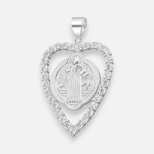 Colgante Corazón San Benito Circones