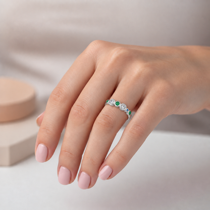Anillo Cintillo Circones Multicolor
