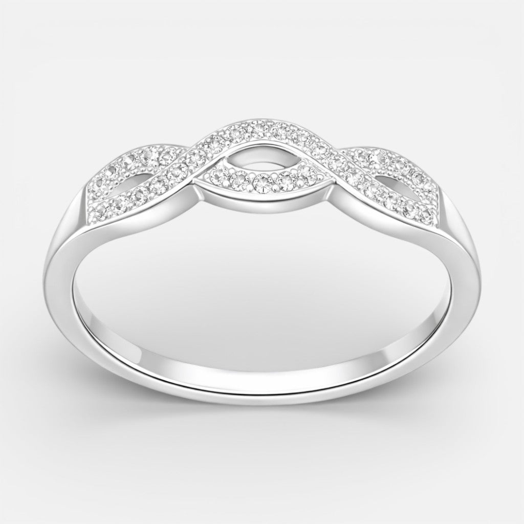 Anillo Infinitos Entrelazados Circones