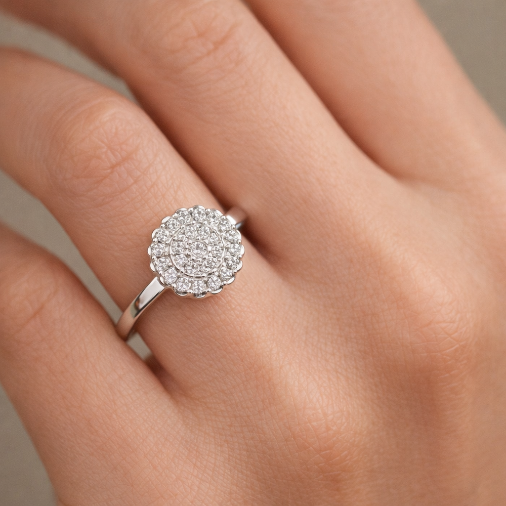 Anillo Flor Circones