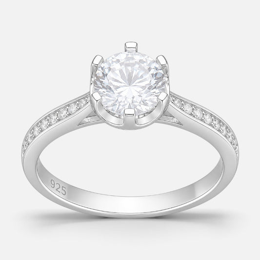 Anillo Circón Solitario
