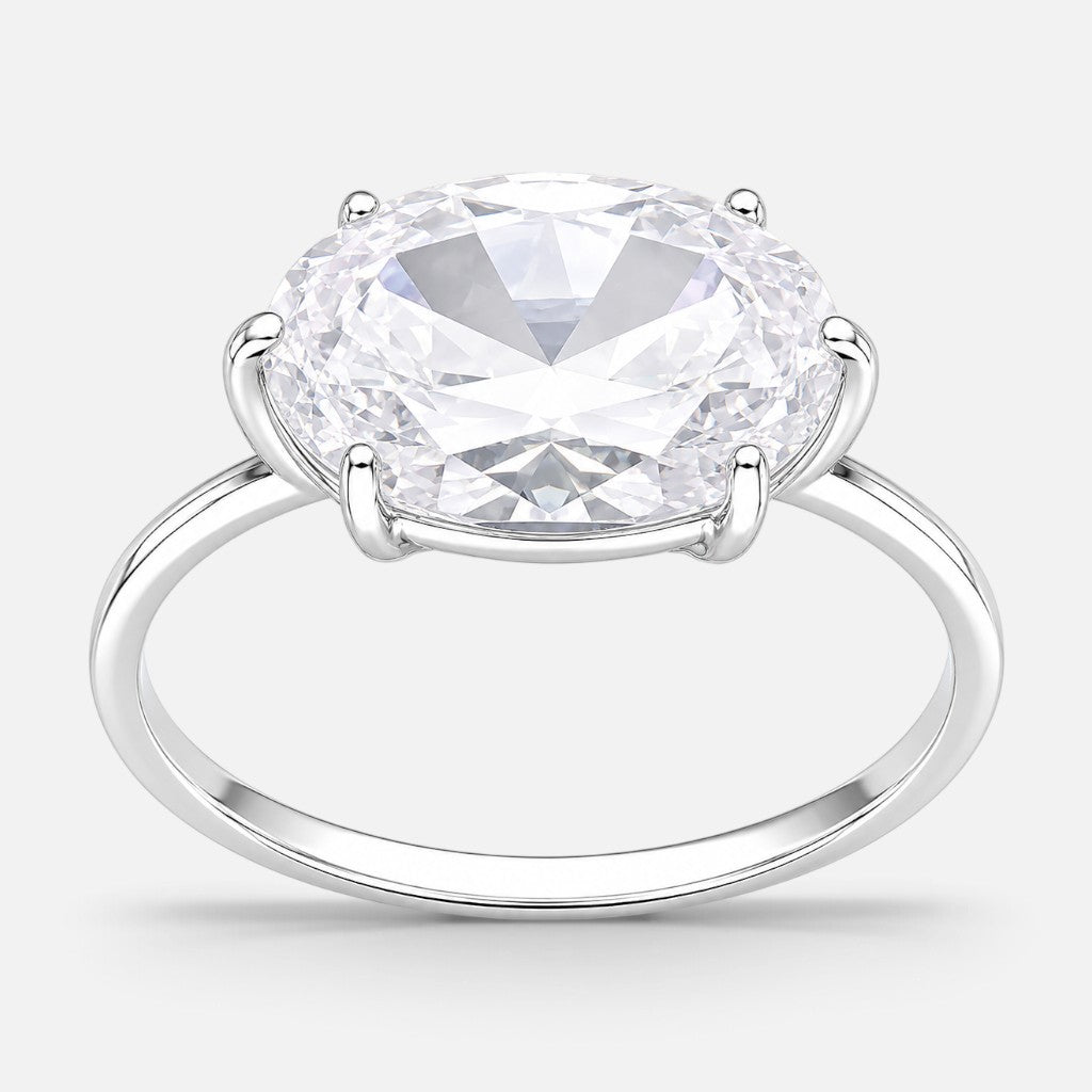 Anillo Maxi Circón Ovalado