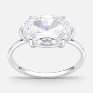 Anillo Maxi Circón Ovalado