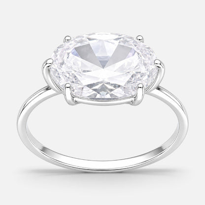 Anillo Maxi Circón Ovalado