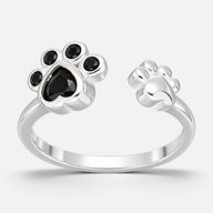 Anillo Ajustable Patita Circones Ónix