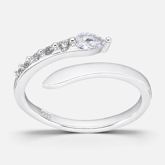 Anillo Ajustable Serpiente Circones