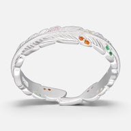 Anillo Pluma Circones Multicolor