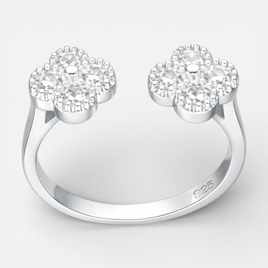 Anillo Ajustable Trébol Circones 14