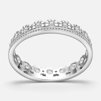 Anillo Corona de Flores