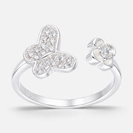 Anillos Ajustable Mariposa Trébol Circones