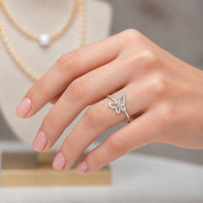 Anillo Mariposa Circones