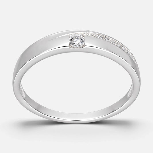 Anillo Cintillo Línea Circones