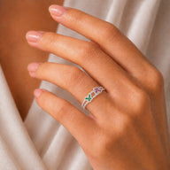 Anillo Entorchado Mariposas Circones Multicolor: