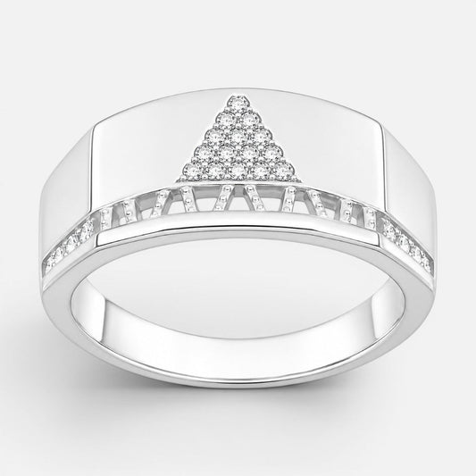 Anillo Sello Triángulo Circones