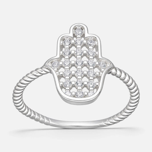 Anillo Entorchado Mano de Fátima Circones
