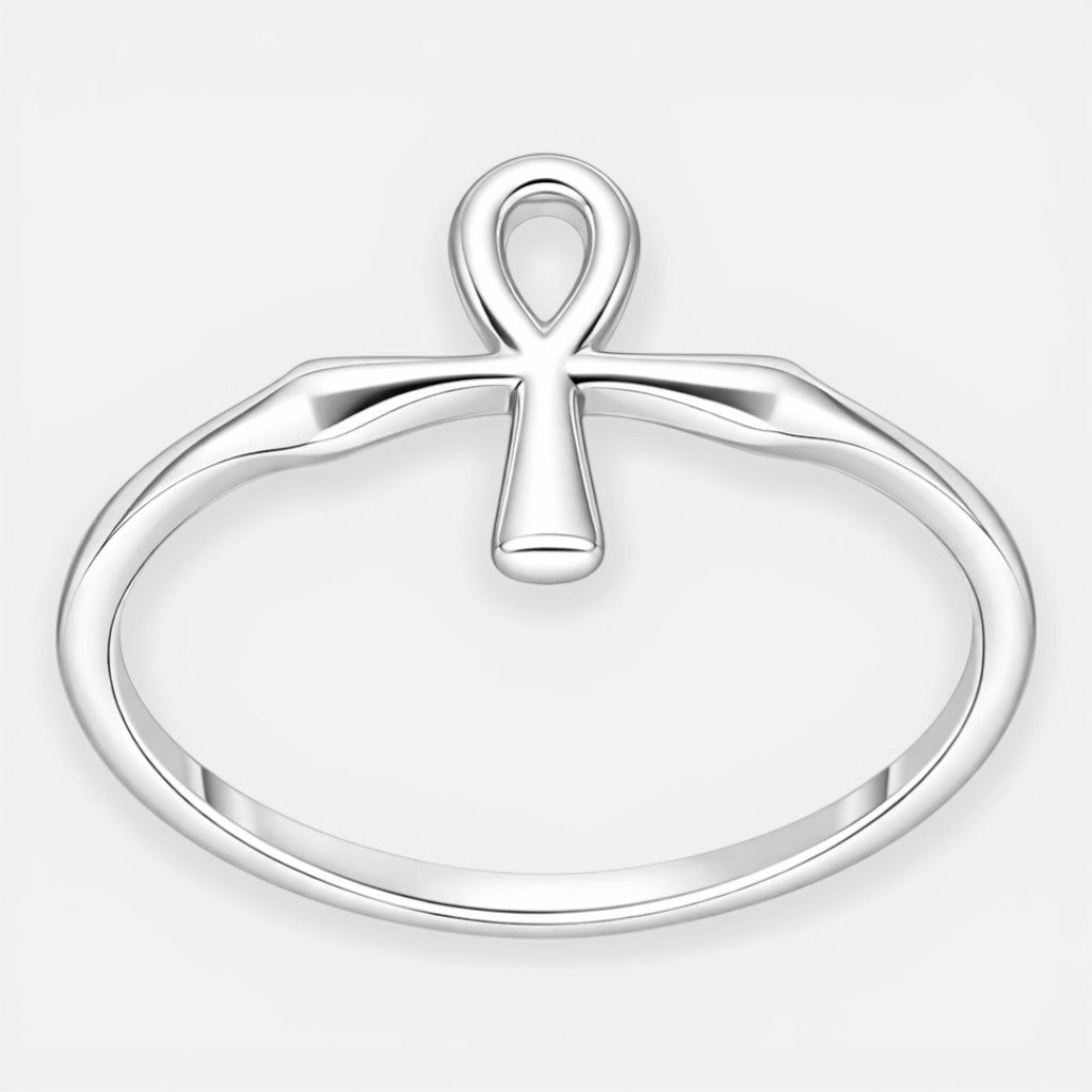 Anillo Cruz Egipcia
