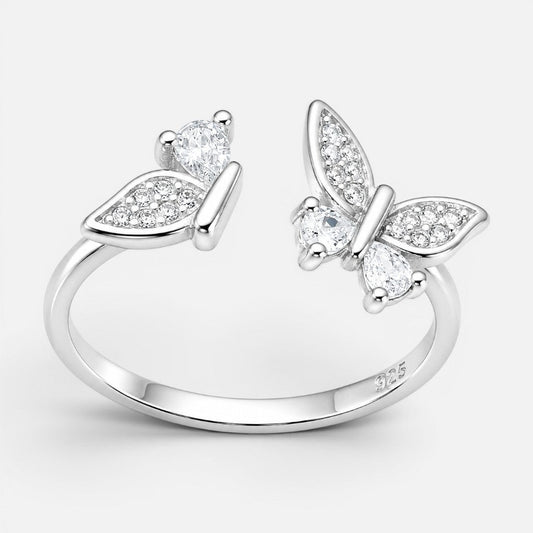Anillo Ajustable Mariposas Circones 13