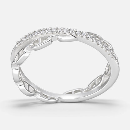 Anillo Entrelazado Eslabones Gucci Circones