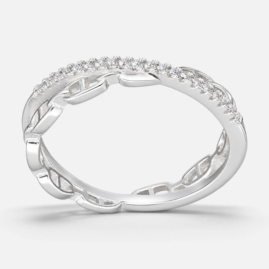 Anillo Entrelazado Eslabones Gucci Circones