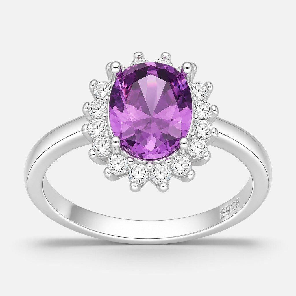 Anillo Lady Circón Amatista