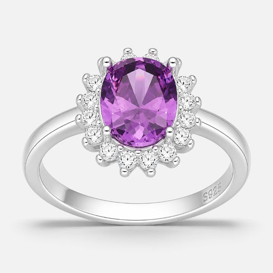 Anillo Lady Circón Amatista