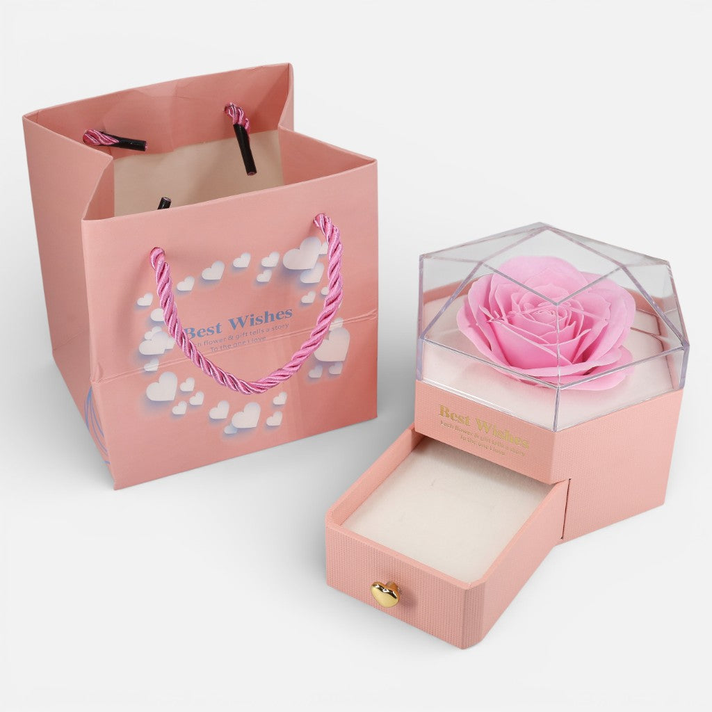 Crystal RoseBox Rosa