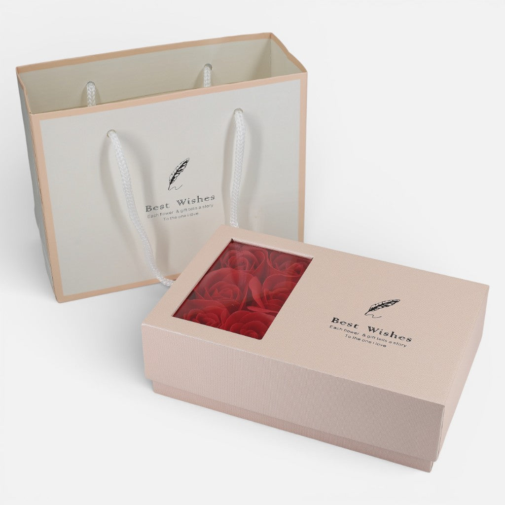 Caja De Regalo Rose Rosa