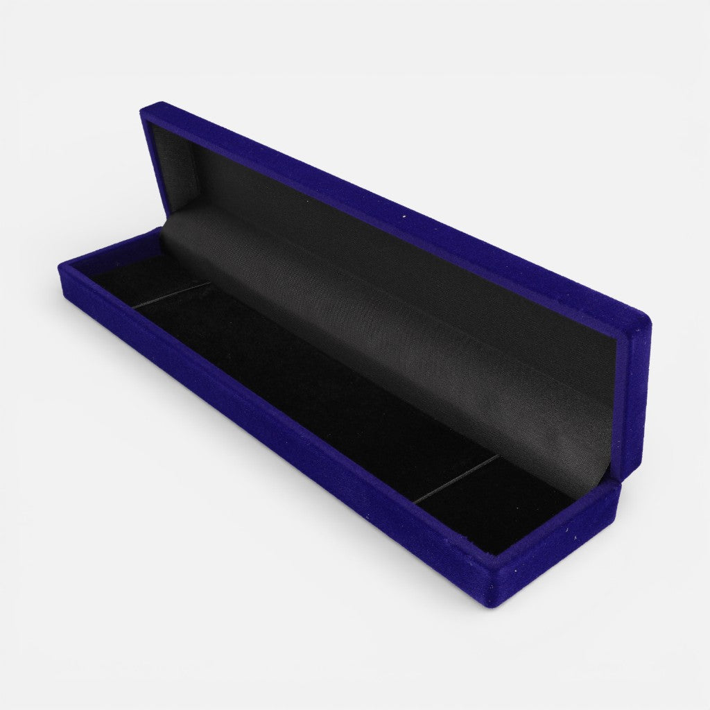 Cofre Pulsera Terciopelo Azul