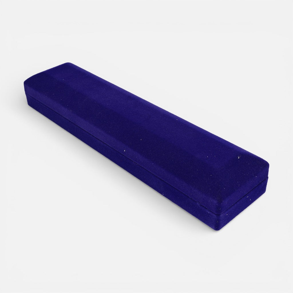 Cofre Pulsera Terciopelo Azul