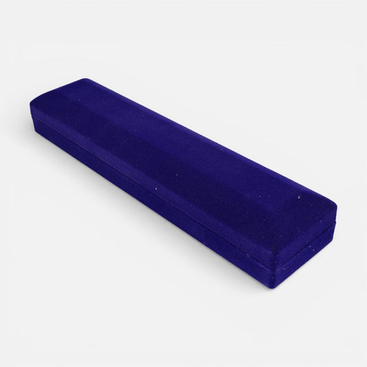 Cofre Pulsera Terciopelo Azul