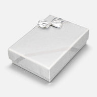 Caja Conjunto Pequeña Plateada Deluxe