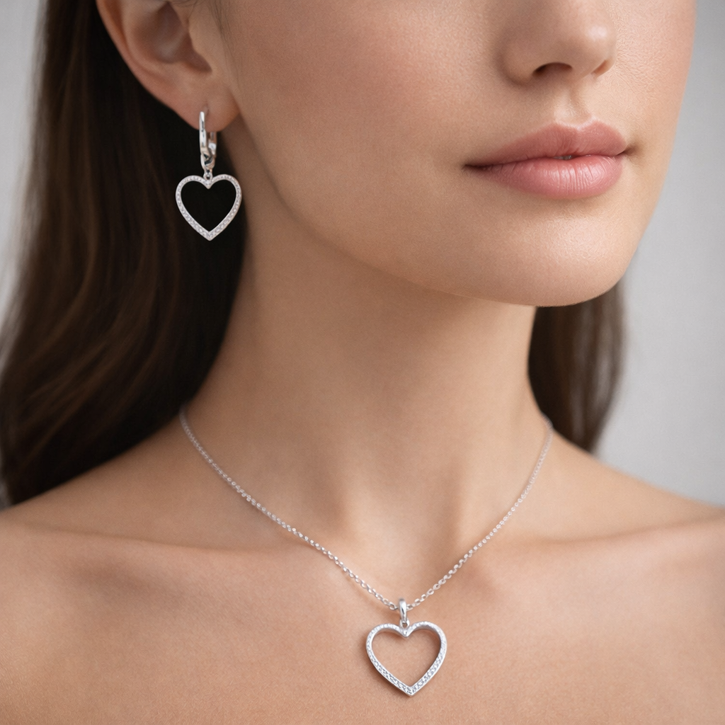 Conjunto Corazón Circones