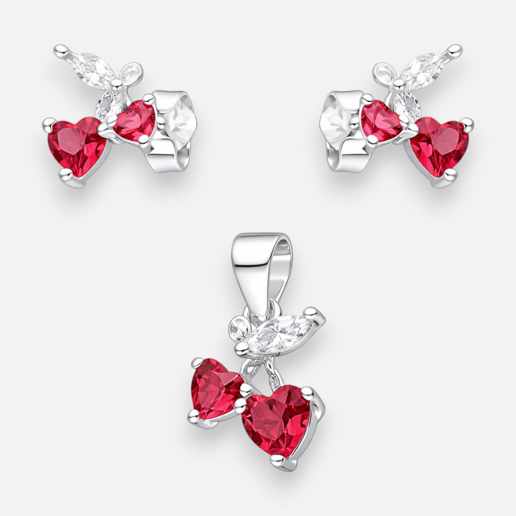 Conjunto Cerezas Circones Multicolor