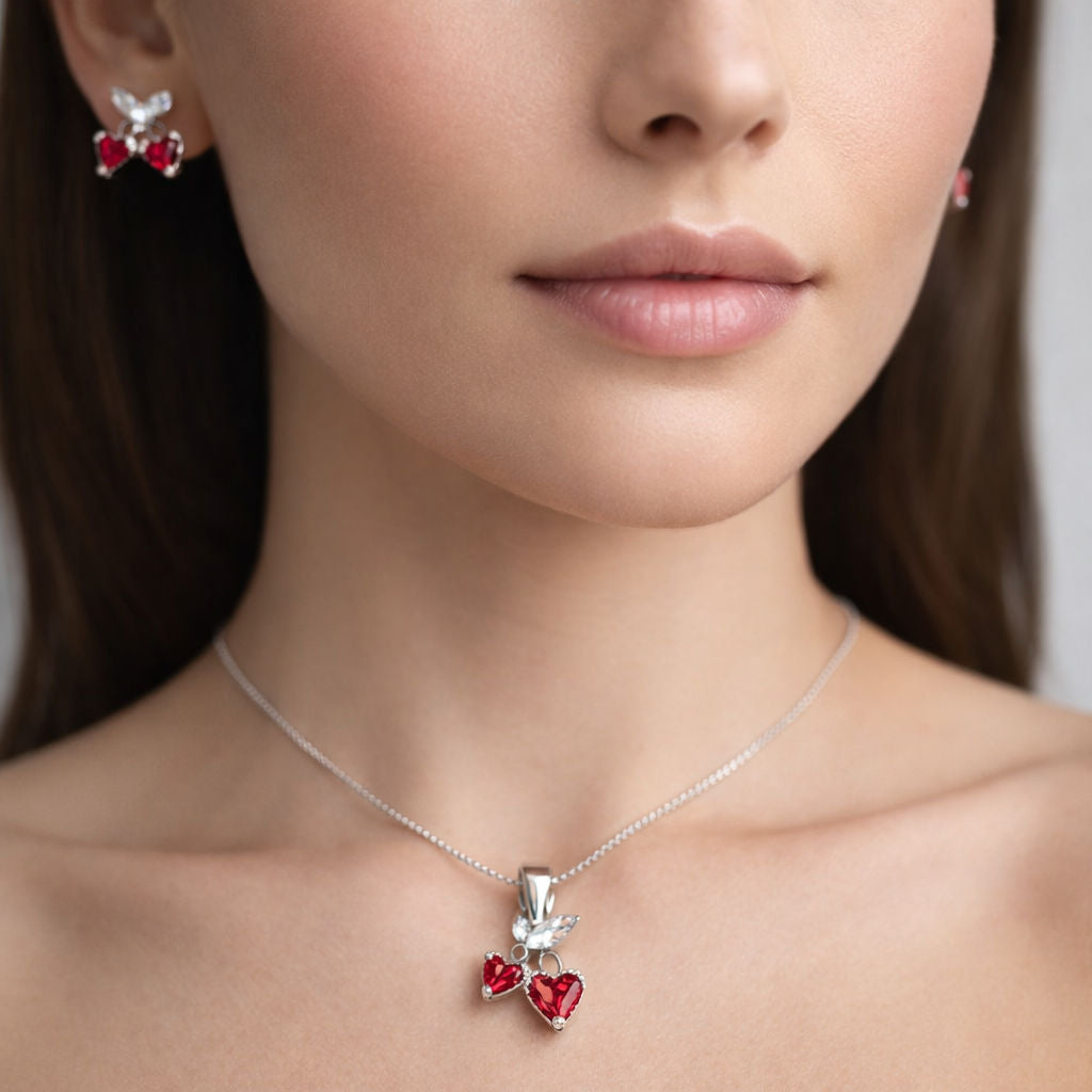 Conjunto Cerezas Circones Multicolor