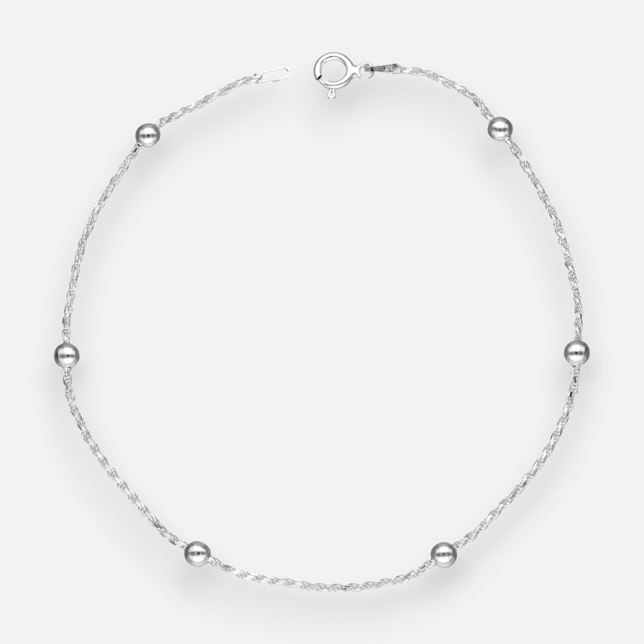 Tobillera Turbillon con Esferas